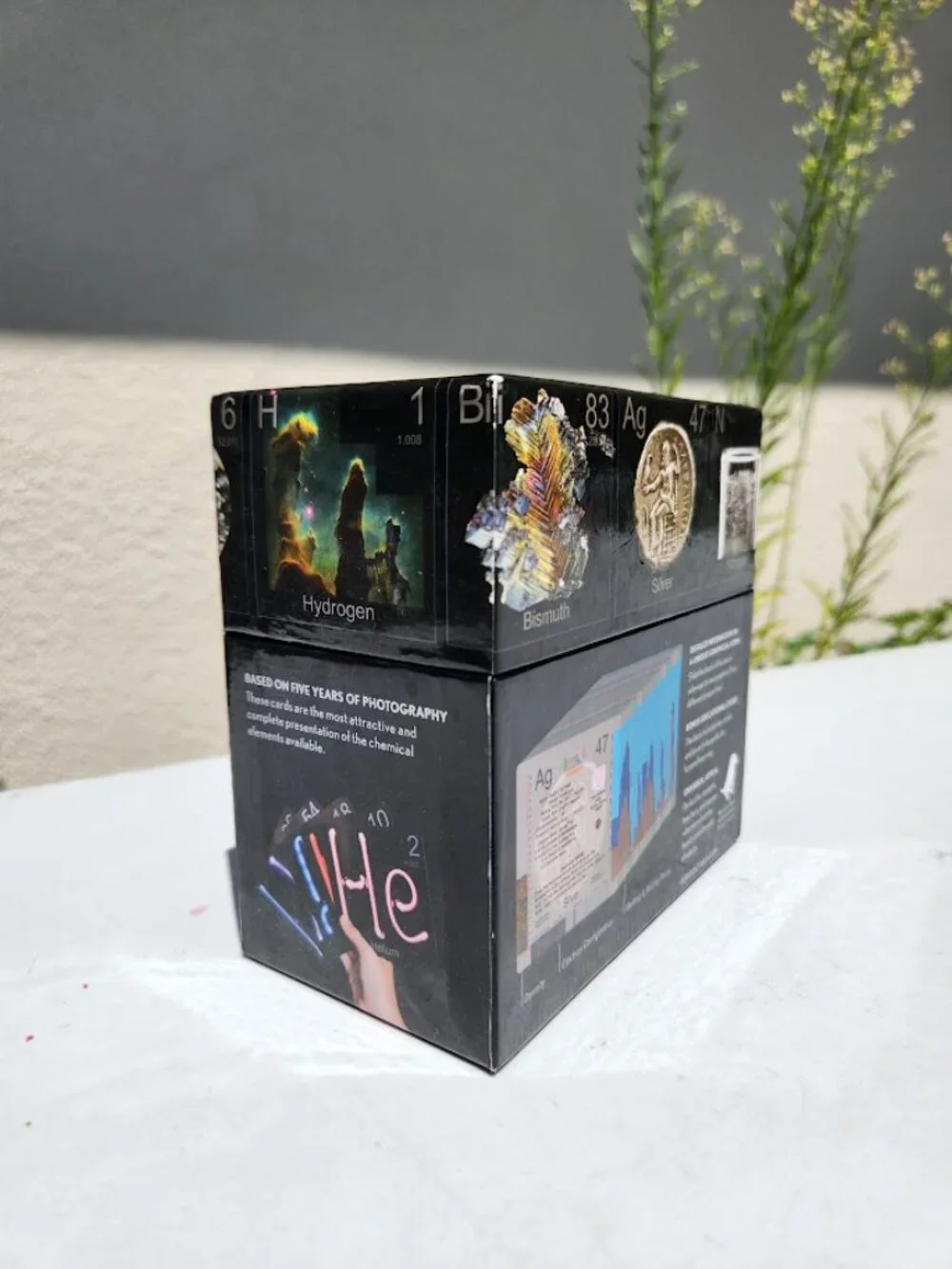 The Photographic Card Deck of the Elements Periodic Table Flash Cards 126 Cards